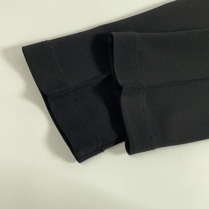 YvesSaintLaurent イヴサンローラン ブラック ストレッチ パンツ ボトムス