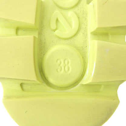 ecco エコー 美品 マスタード Grainer レザーシューズ レディース イエロー系/ブラック 24cm シューズ 24