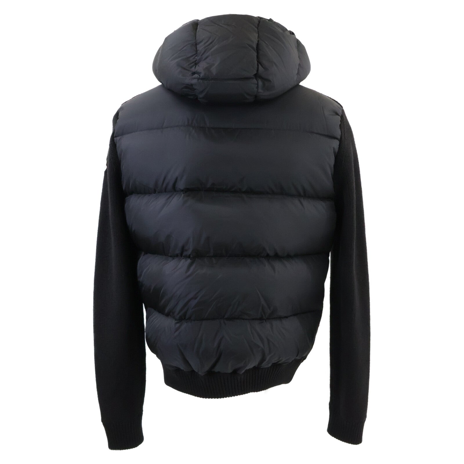 MONCLER モンクレール 美品 MAGLIONE TRICOT CARDIGAN ニット切替 ダウン ジャケット