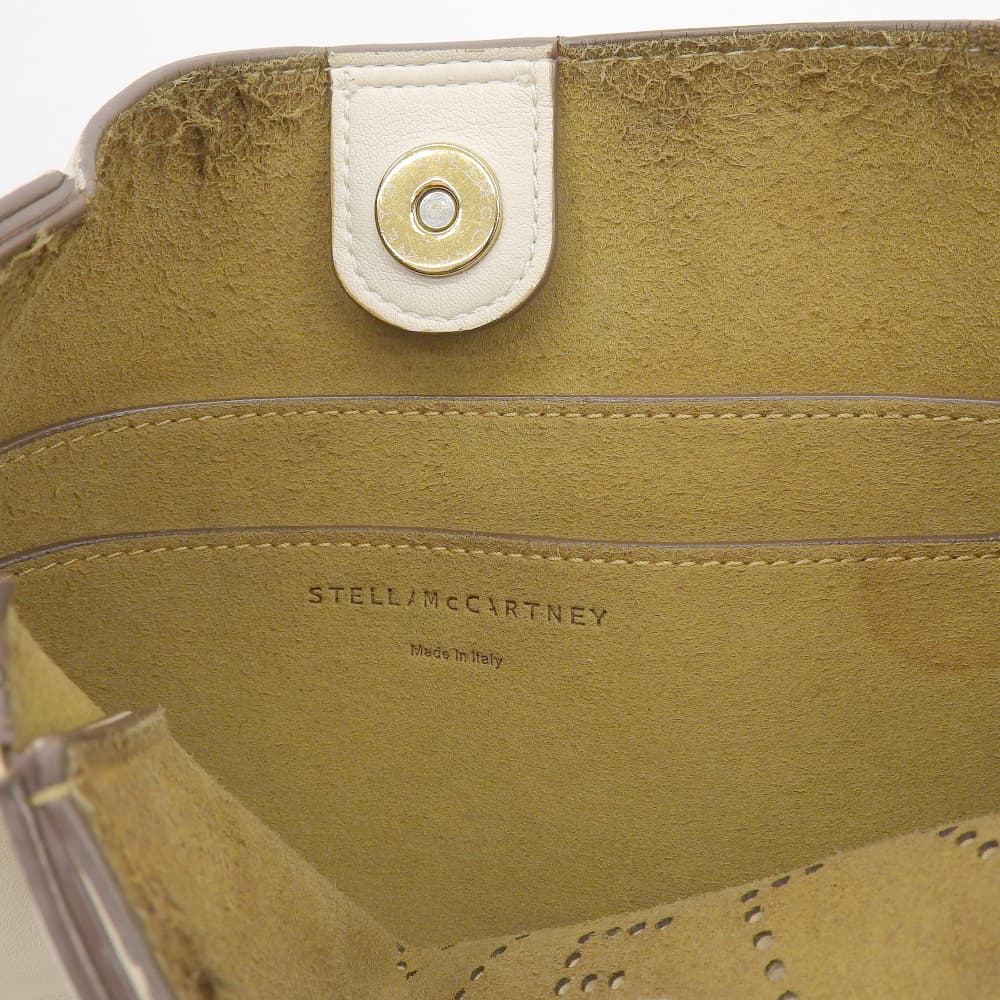 STELLA McCARTNEY ステラマッカートニー ロゴ ショルダーバッグ レディース アイボリー 700073 ショルダーバッグ