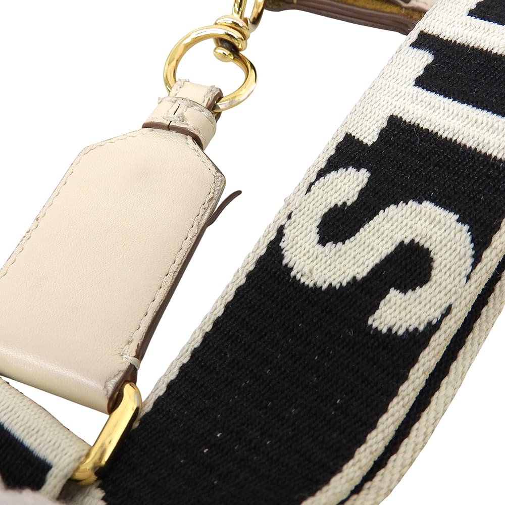 STELLA McCARTNEY ステラマッカートニー ロゴ ショルダーバッグ レディース アイボリー 700073 ショルダーバッグ