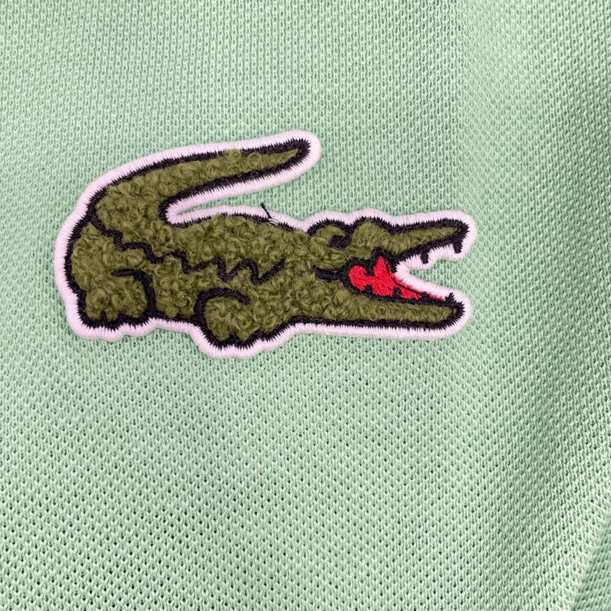 Lacoste Light Green PH2751-10 L.12.12 Loose Fit Short Sleeve Polo Shirt Top