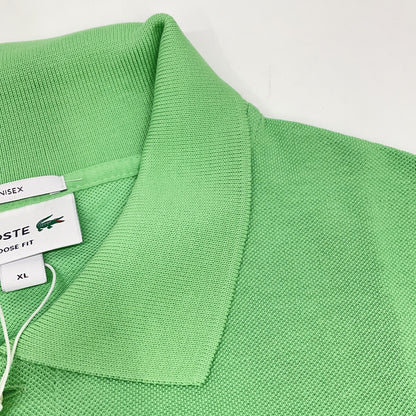 Lacoste Light Green PH2751-10 L.12.12 Loose Fit Short Sleeve Polo Shirt Top