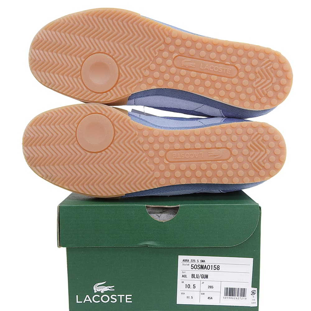 Lacoste ラコステ 未使用 AURA 225 5 SMA スニーカー シューズ メンズ ブルー 28.5cm 50SMA0158 シューズ 10.5(UK)