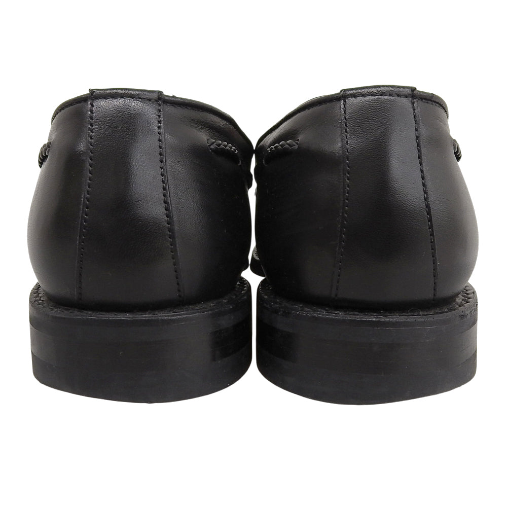 BERWICK バーウィック タッセルローファー シューズ レディース ブラック 5 4340 シューズ 5