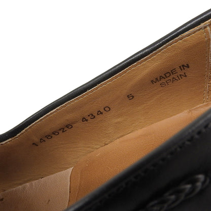 BERWICK バーウィック タッセルローファー シューズ レディース ブラック 5 4340 シューズ 5