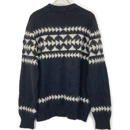 MONCLER モンクレール H20919C00011 GIROCOLLO TRICOT 総柄 モヘア混 ニットセーター/ トップス
