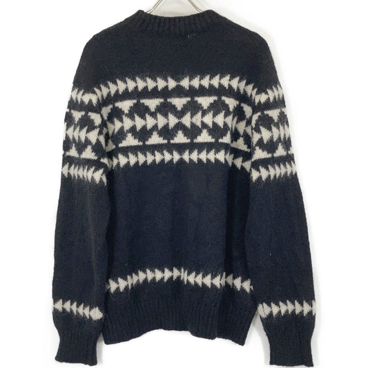 MONCLER モンクレール H20919C00011 GIROCOLLO TRICOT 総柄 モヘア混 ニットセーター/ トップス