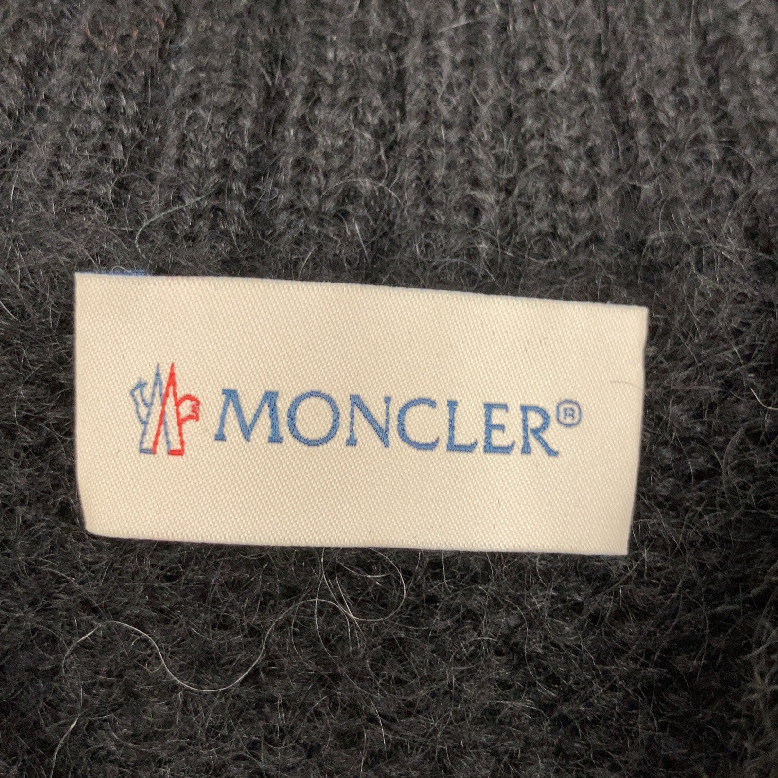 MONCLER モンクレール H20919C00011 GIROCOLLO TRICOT 総柄 モヘア混 ニットセーター/ トップス