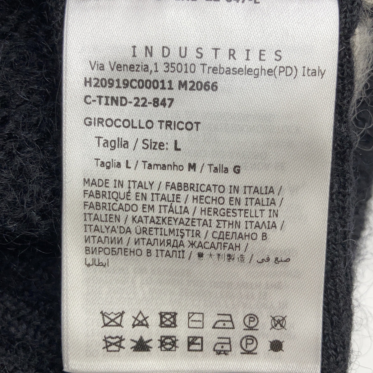 MONCLER H20919C00011 GIROCOLLO TRICOT All-Over-Pattern Mohair-Blend Knit Sweater