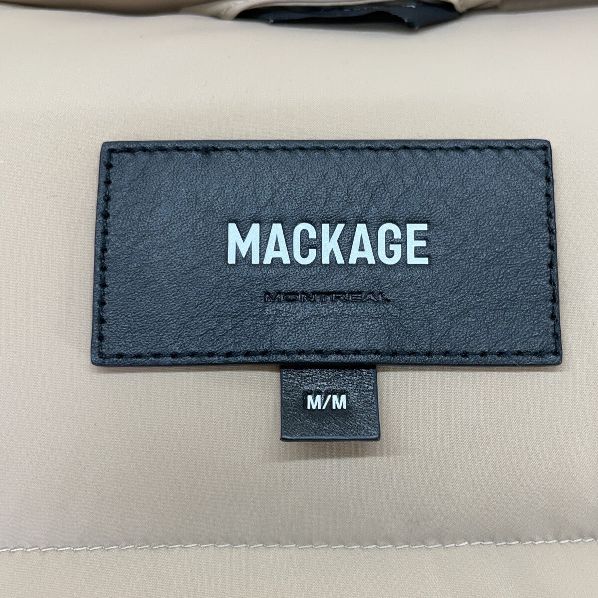 Mackage Mackage 米色 11812624-1A CALLA-F 芬兰浣熊毛领 羽绒大衣 外套 M/M