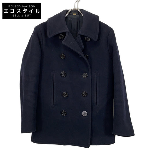 BR11554 海军蓝 NAVAL CLOTHING FACTORY 粗呢大衣 36 男款
