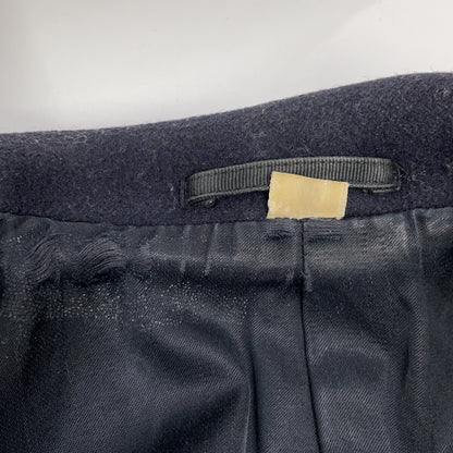 BR11554 海军蓝 NAVAL CLOTHING FACTORY 粗呢大衣 36 男款