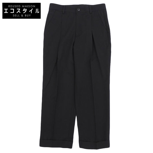 CASIMICO Like New Wool Slacks Pants Bottoms Women's Black 1 DEF-1801 Bottoms 1
