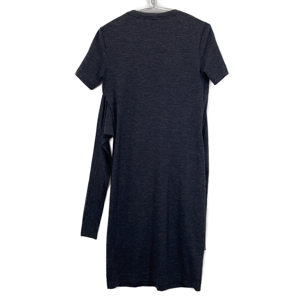 BRUNELLO CUCINELLI 布鲁奈罗·库奇内利 炭灰色 羊毛 Monili珠饰 连衣裙 LAK788961 连衣裙