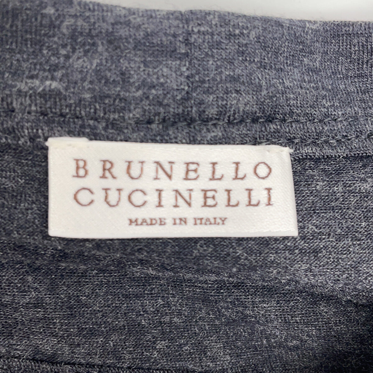 BRUNELLO CUCINELLI 布鲁奈罗·库奇内利 炭灰色 羊毛 Monili珠饰 连衣裙 LAK788961 连衣裙