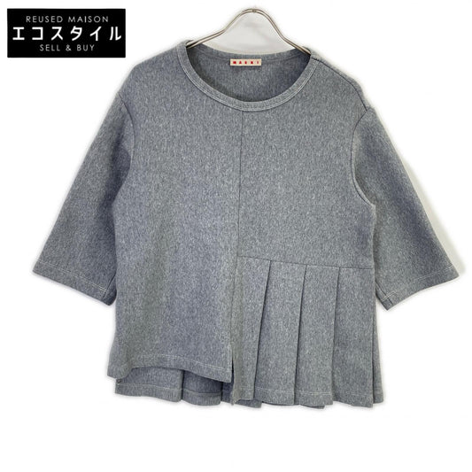 MARNI マルニ 【美品/国内正規】FLJE0062D0 アシメントリー ランダムプリーツ プルオーバー トップス トップス