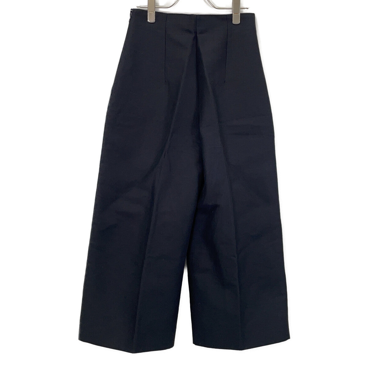 MARNI 马尔尼 24SS PAMA0476A0 黑色 棉质 长裤 下装