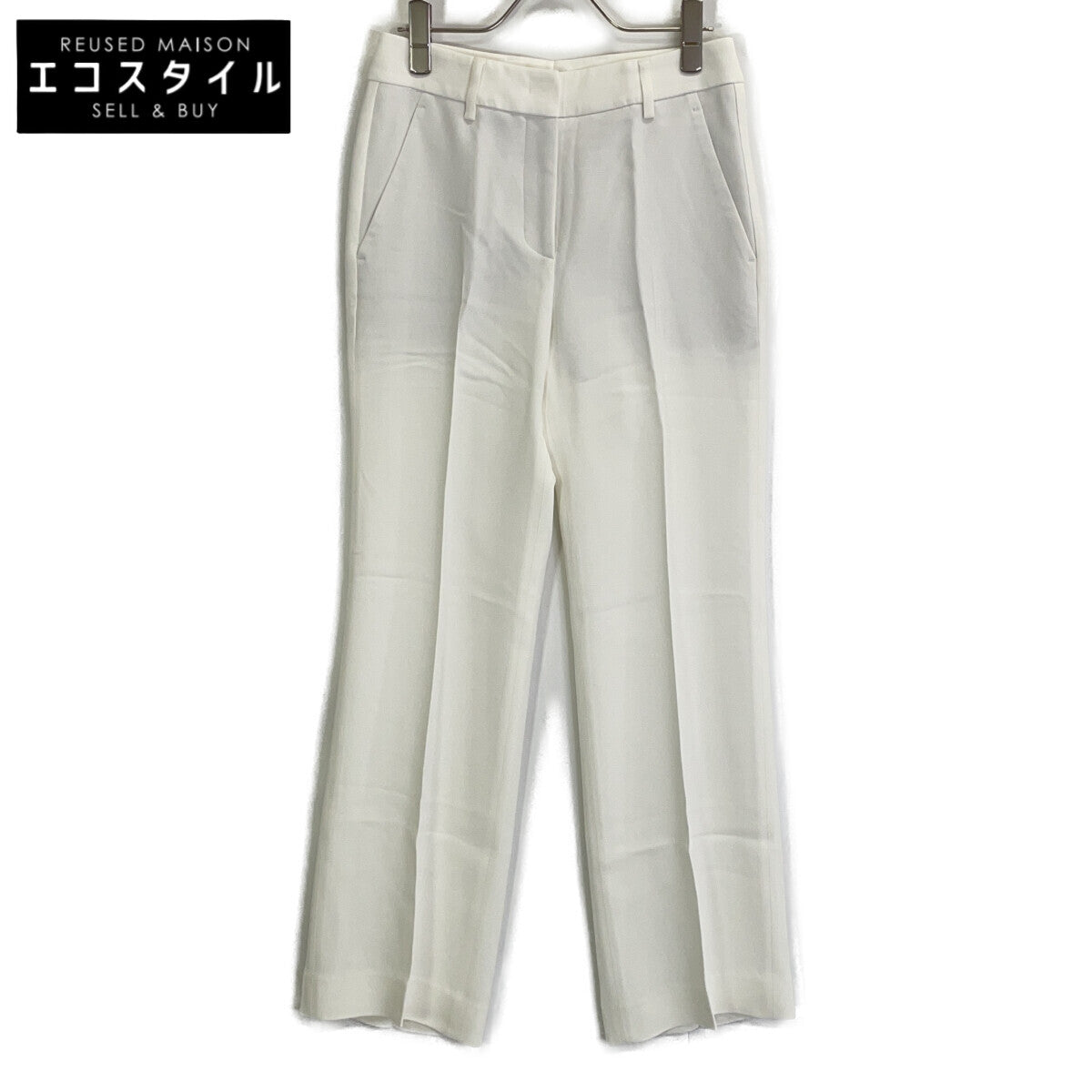 SLOWEAR White Center Pleated Pants Bottoms 38 Men's