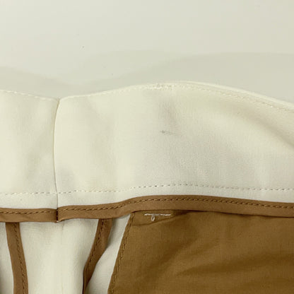 SLOWEAR White Center Pleated Pants Bottoms 38 Men's