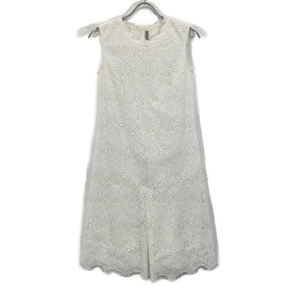 ERMANNO SCERVINO 艾尔玛诺·谢尔维诺 D322Q419YEE 白色 蕾丝连衣裙 连衣裙