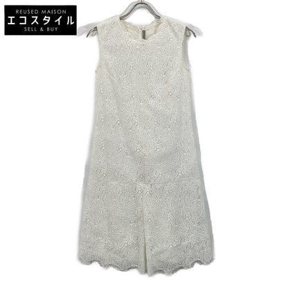 ERMANNO SCERVINO 艾尔玛诺·谢尔维诺 D322Q419YEE 白色 蕾丝连衣裙 连衣裙