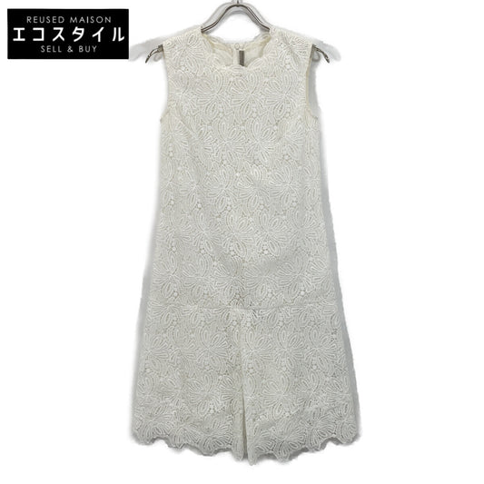 ERMANNO SCERVINO D322Q419YEE White Lace Dress