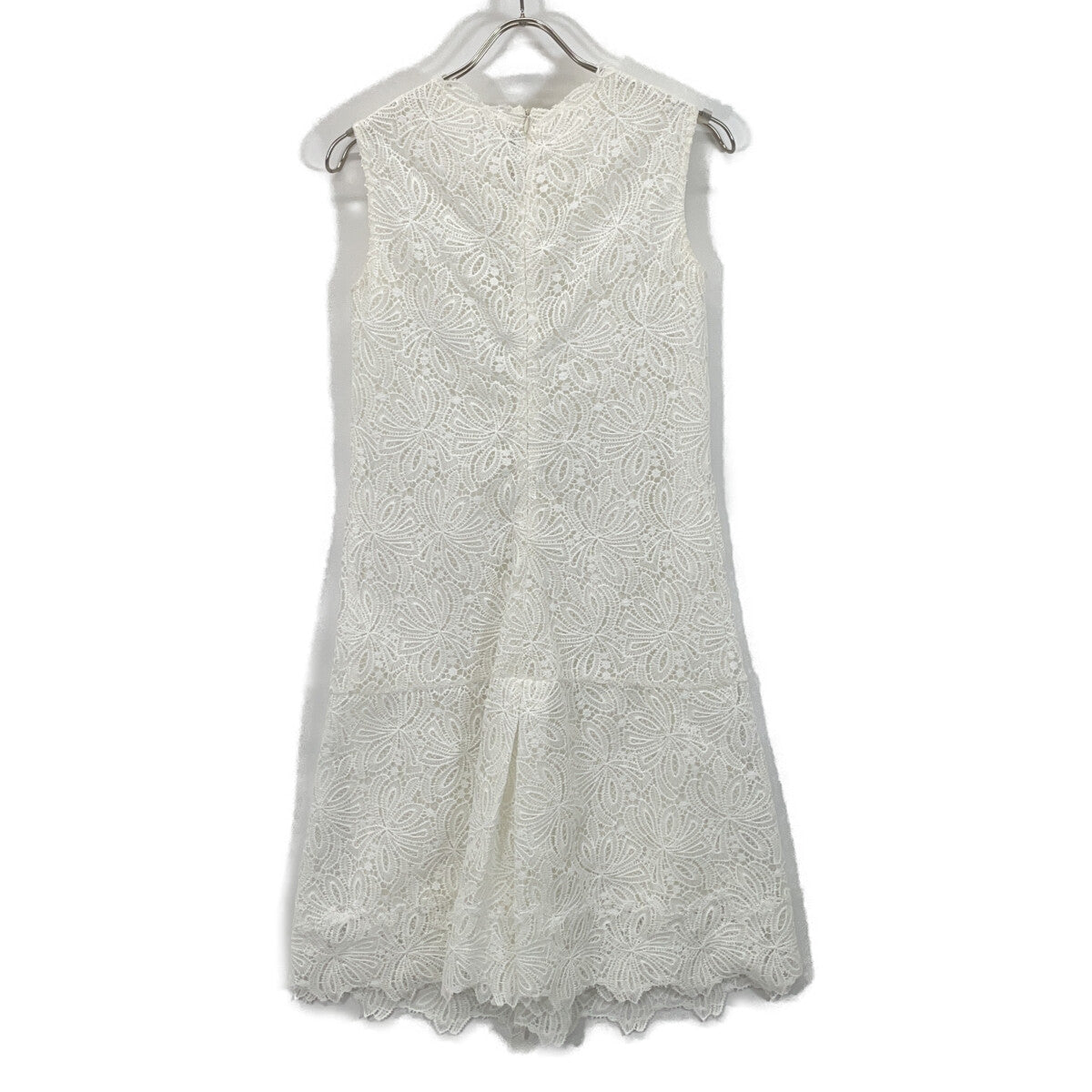 ERMANNO SCERVINO 艾尔玛诺·谢尔维诺 D322Q419YEE 白色 蕾丝连衣裙 连衣裙
