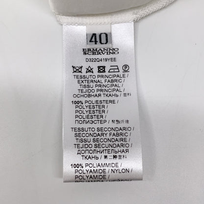 ERMANNO SCERVINO 艾尔玛诺·谢尔维诺 D322Q419YEE 白色 蕾丝连衣裙 连衣裙