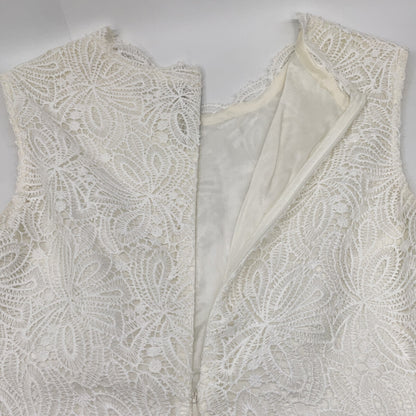 ERMANNO SCERVINO 艾尔玛诺·谢尔维诺 D322Q419YEE 白色 蕾丝连衣裙 连衣裙