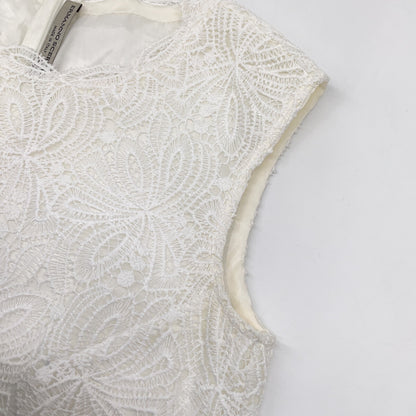 ERMANNO SCERVINO エルマノシェルビーノ D322Q419YEE ホワイト レース ワンピース ワンピース