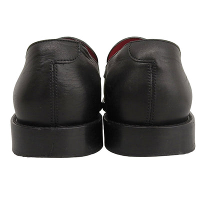 Valentino Garavani ヴァレンティノガラヴァーニ レザー Vロゴ タッセルローファー シューズ レディース ブラック 36 シューズ 36