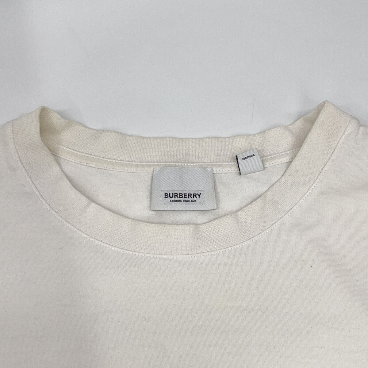BURBERRY Burberry [Domestic regular product] 8017486 TB logo short sleeve T-shirt/ Top