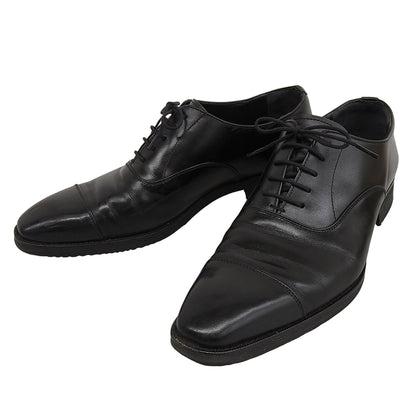 三陽山長 サンヨウヤマチョウ 柔介 JUSUK ストレートチップシューズ メンズ ブラック 8 1/2 Q7432-035-09 シューズ 8 1/2