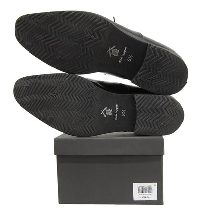 三陽山長 サンヨウヤマチョウ 柔介 JUSUK ストレートチップシューズ メンズ ブラック 8 1/2 Q7432-035-09 シューズ 8 1/2