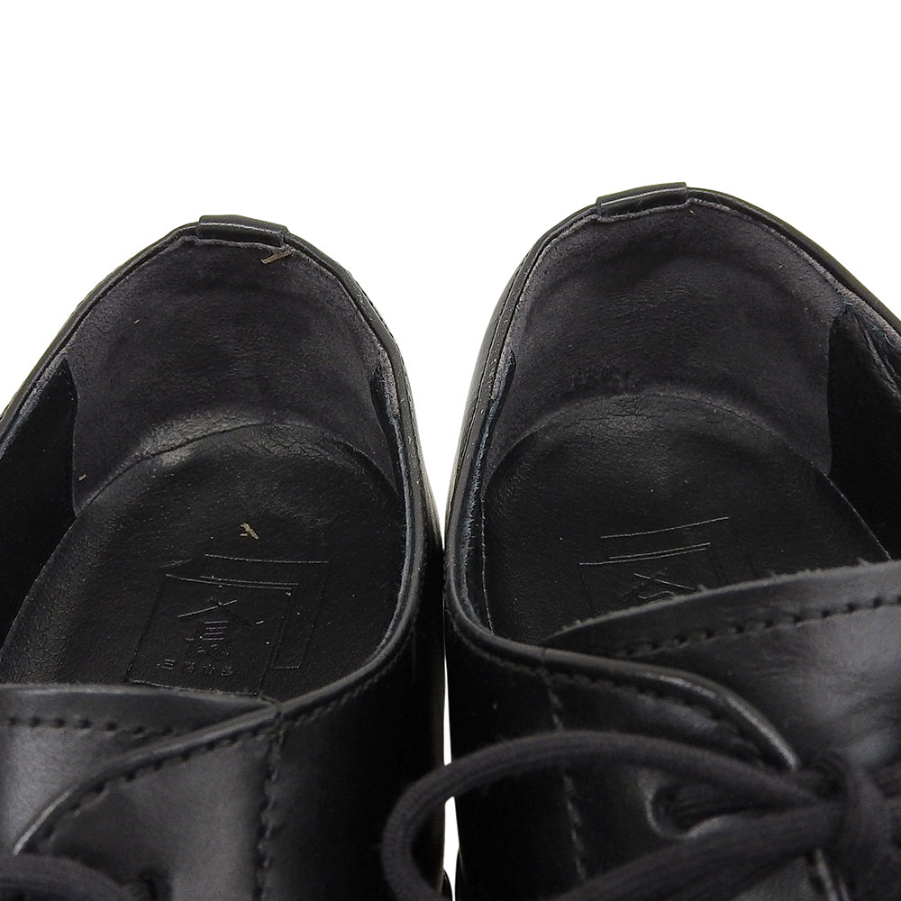 三陽山長 サンヨウヤマチョウ 柔介 JUSUK ストレートチップシューズ メンズ ブラック 8 1/2 Q7432-035-09 シューズ 8 1/2