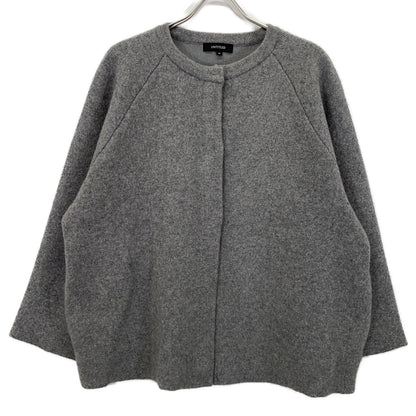 UNTITLED アンタイトル 153-34555 グレー ウールニットコーディガン トップス