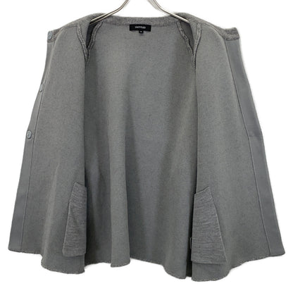 UNTITLED アンタイトル 153-34555 グレー ウールニットコーディガン トップス