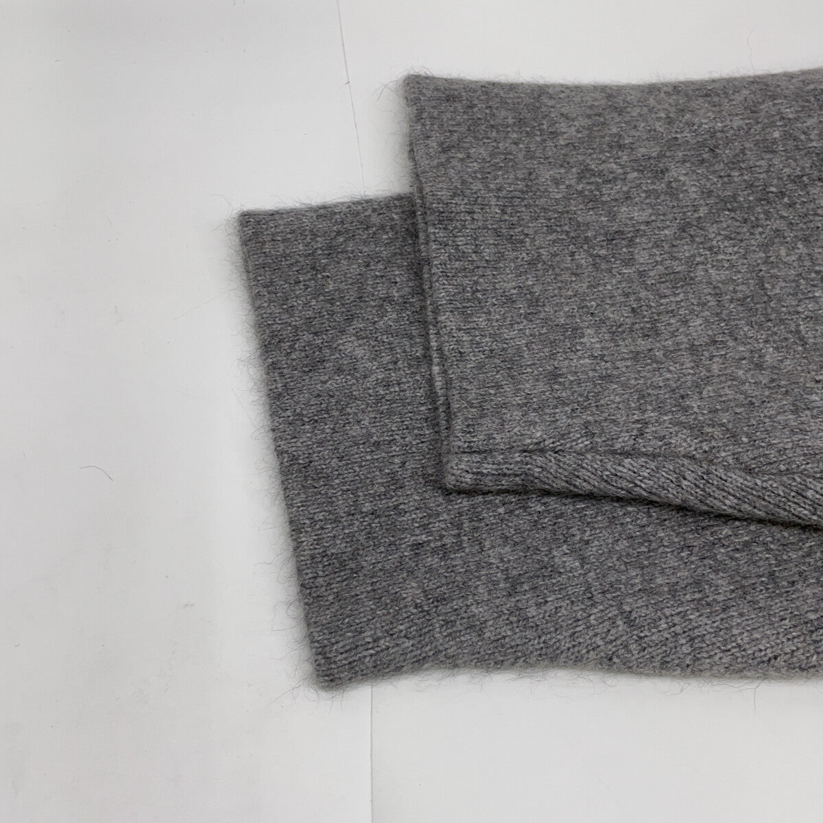 UNTITLED アンタイトル 153-34555 グレー ウールニットコーディガン トップス