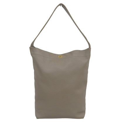 Excellent Condition, Shrunken Leather Shoulder Bag, One Shoulder, Women's, Beige Shoulder Bag, Women's