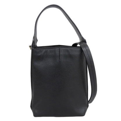 innis innis 2way Leather Shoulder Bag Handbag Ladies Black Handbag
