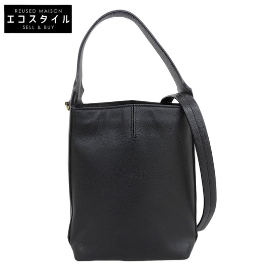 innis イニス 2way レザー ショルダーバッグ ハンドバッグ レディース ブラック ハンドバッグ