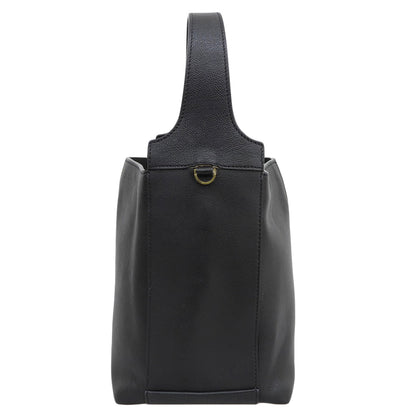 innis innis 2way Leather Shoulder Bag Handbag Ladies Black Handbag