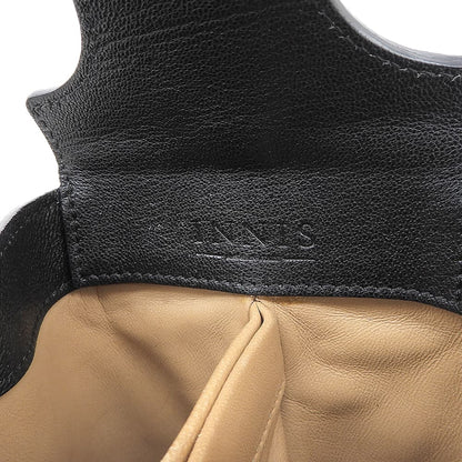 innis イニス 2way レザー ショルダーバッグ ハンドバッグ レディース ブラック ハンドバッグ