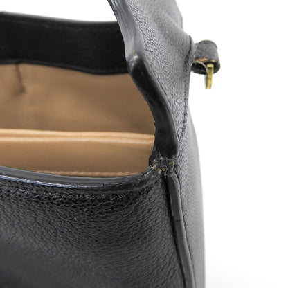 innis innis 2way Leather Shoulder Bag Handbag Ladies Black Handbag