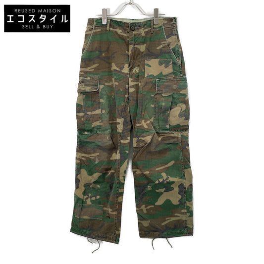 60s M65 US Army ERDL Leaf Camo Jungle Fatigue Pants / Bottoms S Men's