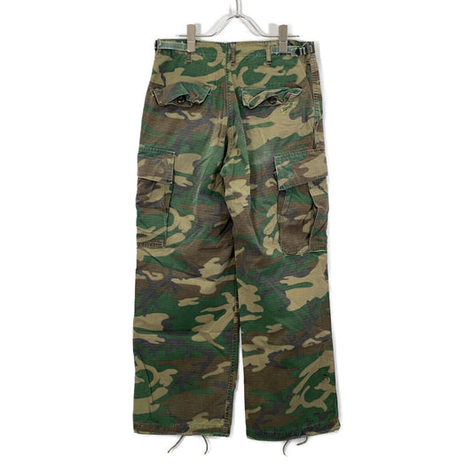 60s M65 US Army ERDL Leaf Camo Jungle Fatigue Pants / Bottoms S Men's