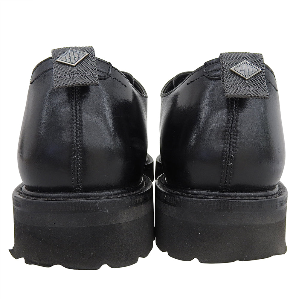 WH ダブルエイチ ボカルーカーフ ダブルモンクシューズ 干場スペシャルモデル シューズ メンズ 黒 ブラック 8 WHS0300 シューズ 8