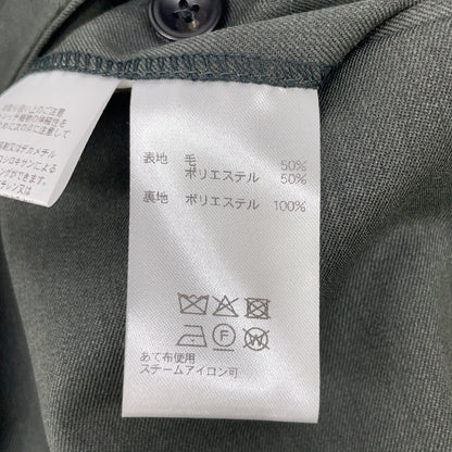 MOJK5105 Khaki Single-Breasted Two-Button Jacket L Men's