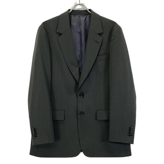 MOJK5105 Khaki Single-Breasted Two-Button Jacket L Men's